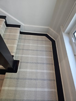 plaid stair runner in Tampa, FL